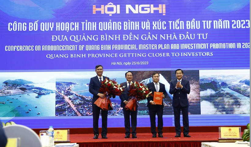 Công bố Quy hoạch tỉnh Quảng Bình và Xúc tiến đầu tư năm 2023